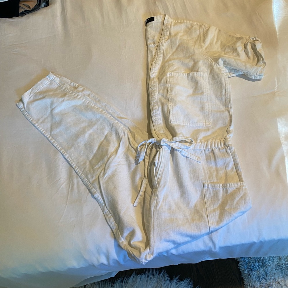 White jumpsuit